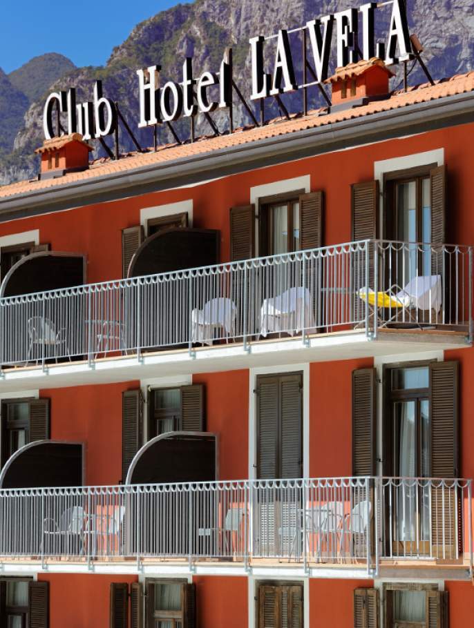 Club Hotel E Residence La Vela Torbole Sul Garda Exteriér fotografie